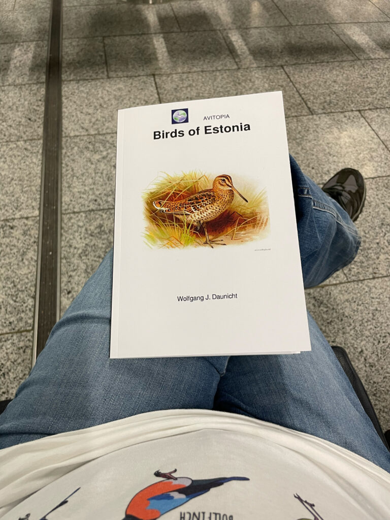 Cover des Buches "Birds of Estonia"
